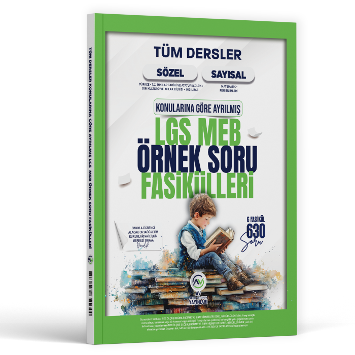 8.SINIF AV LGS MEB ÖR.SORU SEN.TÜM DERS.FAS.-2026